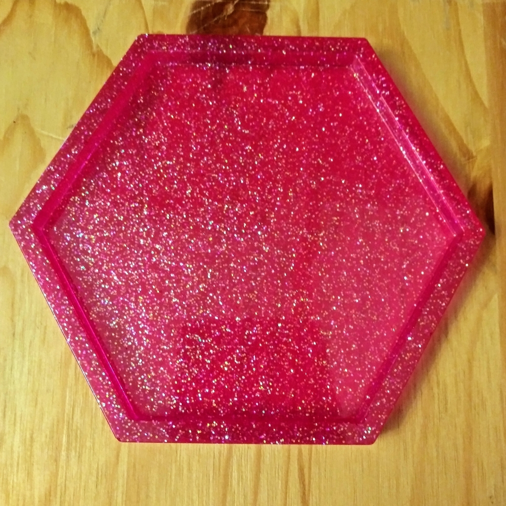 Coaster Set Handmade Sparkles - Picture 8 of 8